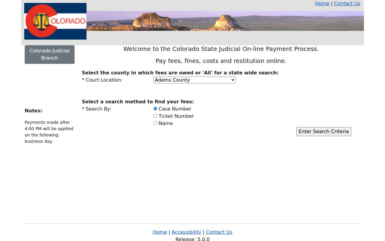 Rio Grande County court dockets online payment lookup