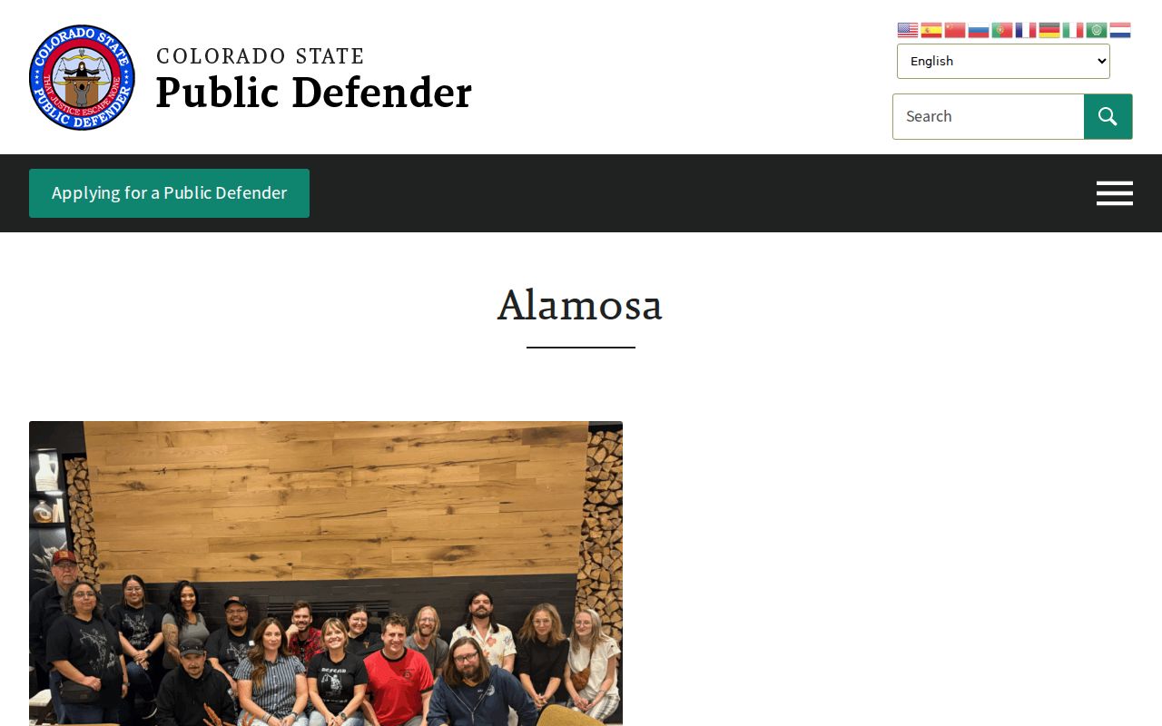 Rio Grande County criminal court records public defender office